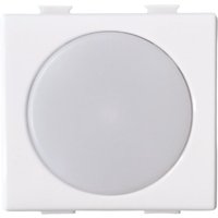 ETTROIT LED-Stufenleuchte 220 V 6000 K mit Ein-/Ausschalter – 2 Module, Solarserie, kompatibel mit BTicino Matix – MT0302 von ETTROIT