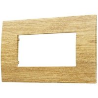 ETTROIT 4-Sitzer-Kunststoffplatte Venus Serie 4P dunkle Holzfarbe kompatibel mit Vimar Arke VA83405 ETTROIT 4-Sitzer-Kunststoffplatte Venus Serie 4P dunkle Holzfarbe kompatibel mit Vimar Arke VA83405 von ETTROIT