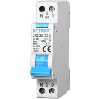 Fehlerstrom-Schutzschalter 1P+N 10A 6KA 30mA 220V von ETTROIT