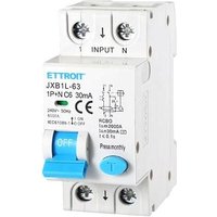 Fehlerstrom-Schutzschalter 1P+N 6A 6KA 30mA 220V Fehlerstrom-Schutzschalter 1P+N 6A 6KA 30mA 220V von ETTROIT