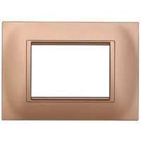 Kompatible Abdeckrahmen Bticino Livinglight 3 module quadratischer Kunststoff gold Farbe Kompatible Abdeckrahmen Bticino Livinglight 3 module quadratischer Kunststoff gold Farbe von ETTROIT
