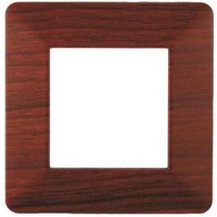 Kompatible Abdeckrahmen Vimar Plana 2 module kunststoff radica farbe Ettroit EV83203 von ETTROIT