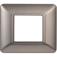 Kompatible Abdeckrahmen Bticino Matix 2 module Kunststoff titan Farbe Kompatible Abdeckrahmen Bticino Matix 2 module Kunststoff titan Farbe von ETTROIT