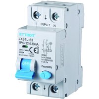 Lebenserhaltender differenzmagnetothermischer schalter für din-schiene 2 module 1P+N 10A C10 240V 30mA 6KA class a Lebenserhaltender differenzmagnetothermischer schalter für din-schiene 2 module 1P+N 10A C10 240V 30mA 6KA class a von ETTROIT