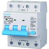 Lebenserhaltender differenzmagnetothermischer schalter für din schiene 4 module 3P+N 40A C40 380V 300mA 6KA Lebenserhaltender differenzmagnetothermischer schalter für din schiene 4 module 3P+N 40A C40 380V 300mA 6KA von ETTROIT