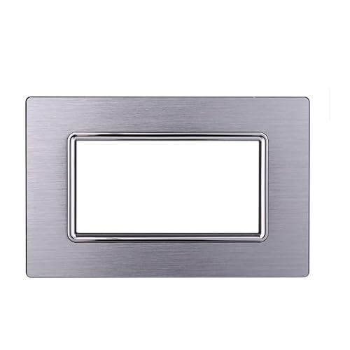 Platte aus Aluminium 4P Silber glänzend von ETTROIT