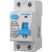 Reiner Fehlerstrom-Schutzschalter Typ a 1P+N 2M 6000A 300mA 25A ac 230V von ETTROIT