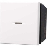 Wech-Axialschalter 2P 16A Bticino Axolute kompatibler Weiß farbe Ettroit AB3302 von ETTROIT