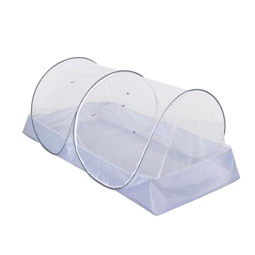200X100X73cm Faltbares Moskitonetz Für Einzelbett, Ultraleichtes Pop-up Moskitonetz, Moskitonetz Mit Seitlichem Reißverschluss, Arc Pop Up Moskitonetz Für Einzelbett, Pop-up Moskitonetz Bett Für Parks von ETUCYNG