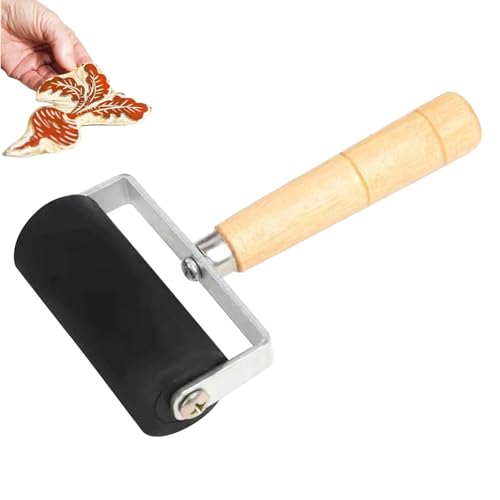 ETUCYNG Bastelroller, Bastelroller mit Holzgriff, Tintenapplikator, Pinsel für Kunstdruck, Stempeln, Tapeten, Papiertransfer, Scrapbooking-Projekte ETUCYNG Bastelroller, Bastelroller mit Holzgriff, Tintenapplikator, Pinsel für Kunstdruck, Stempeln, Tapeten, Papiertransfer, Scrapbooking-Projekte von ETUCYNG