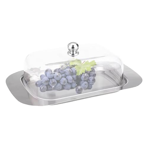 ETUCYNG Butterdose | Butterdose mit Deckel | Praktischer Butterbehälter für die Arbeitsplatte, Versiegelung von Butterschalen für Kuchen, Obstaufbewahrung von ETUCYNG