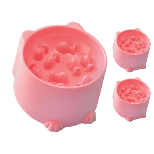 ETUCYNG Erhöhter Katzennapf | Anti-Erbrochener Wassernapf, langsames Fressen – auslaufsicherer Katzennapf erhöht, glattes und sicheres Katzenzubehör für Tierliebhaber ETUCYNG Erhöhter Katzennapf | Anti-Erbrochener Wassernapf, langsames Fressen – auslaufsicherer Katzennapf erhöht, glattes und sicheres Katzenzubehör für Tierliebhaber von ETUCYNG