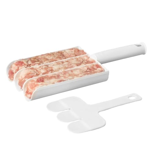 ETUCYNG Fleischbällchenform - Kreativer Fleischbällchen-Löffelbällchenmacher,Lebensmittelechtes -Fleischbällchen-Werkzeug mit Schneidspaten, Eisportionierer, tragbarer Kuchenbällchen-Maker zum Kochen von ETUCYNG