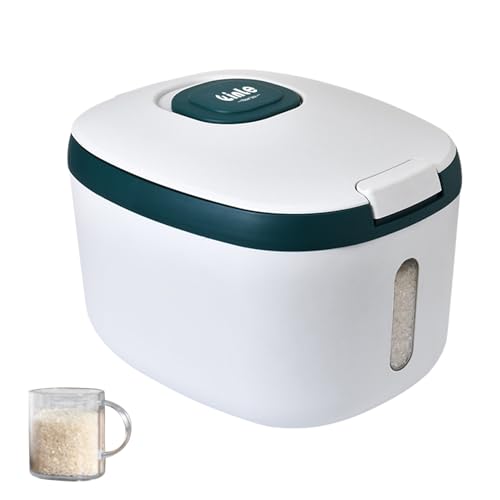 ETUCYNG Getreidespender, Reisspender,Haushalts-Müsli-Reis-Behälter - Reiseimerbehälter, luftdichter Getreidehalterspender für die Organisation der Speisekammer in der Küche zu Hause von ETUCYNG