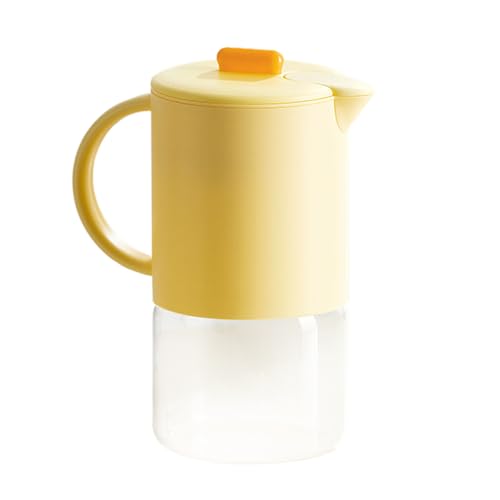 ETUCYNG Glas Karaffe | 1500ml Krug - Luftdichter Spenderkrug Für Flüssigkeiten Milch Kaffee Tee Kühlschrank Cocktails,Für Kaffee Cocktails Milch Party ETUCYNG Glas Karaffe | 1500ml Krug - Luftdichter Spenderkrug Für Flüssigkeiten Milch Kaffee Tee Kühlschrank Cocktails,Für Kaffee Cocktails Milch Party von ETUCYNG