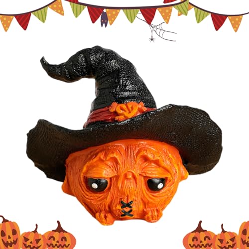 ETUCYNG Halloween Kürbis Statue Figur,Kunstharz Kürbis Statue Tisch Deko Mitte | Exquisites Festliches Lustiges Deko Accessoire Für Büro Wohnzimmer Fensterbank Schlafzimmer Party ETUCYNG Halloween Kürbis Statue Figur,Kunstharz Kürbis Statue Tisch Deko Mitte | Exquisites Festliches Lustiges Deko Accessoire Für Büro Wohnzimmer Fensterbank Schlafzimmer Party von ETUCYNG
