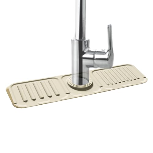 ETUCYNG Küchenarmatur-Matte – rutschfeste Wasserhahn-Abtropfmatte | rutschfest für Küchenspüle, multifunktionales Spülbecken von ETUCYNG