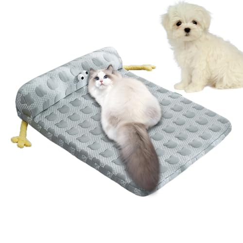 ETUCYNG Kühlendes Haustierbett, kühlende Hundematte, Isomatte, rutschfeste Kissendecke mit waschbarem Bezug für kleine, mittelgroße und große Rassen, für drinnen und draußen, Camping, Schlafen ETUCYNG Kühlendes Haustierbett, kühlende Hundematte, Isomatte, rutschfeste Kissendecke mit waschbarem Bezug für kleine, mittelgroße und große Rassen, für drinnen und draußen, Camping, Schlafen von ETUCYNG