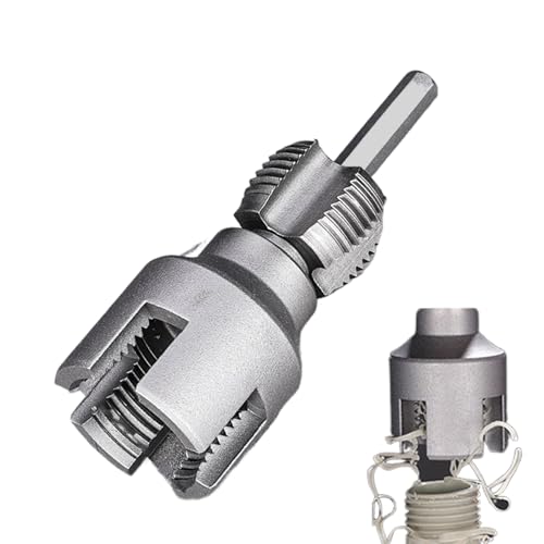 ETUCYNG Pipe Threader Kit Rohreinfädler Wasserrohr Innengewinde Pipe Thread Maker Tool Doppelkopf Design Wiederverwendbares Für PVC Kunststoff Rohrzubehör von ETUCYNG