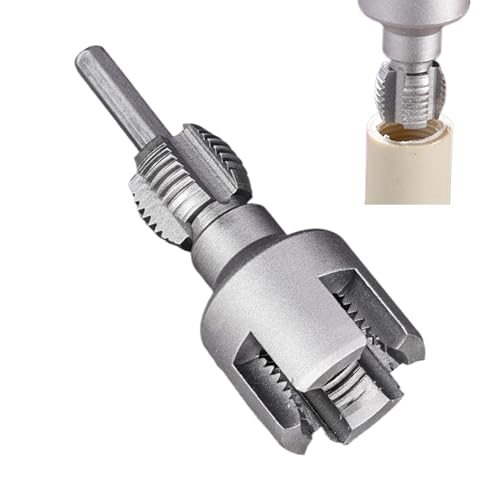 ETUCYNG Pipe Threader Kit Rohreinfädler Wasserrohr Innengewinde Pipe Thread Maker Tool Doppelkopf Design Wiederverwendbares Für PVC Kunststoff Rohrzubehör von ETUCYNG