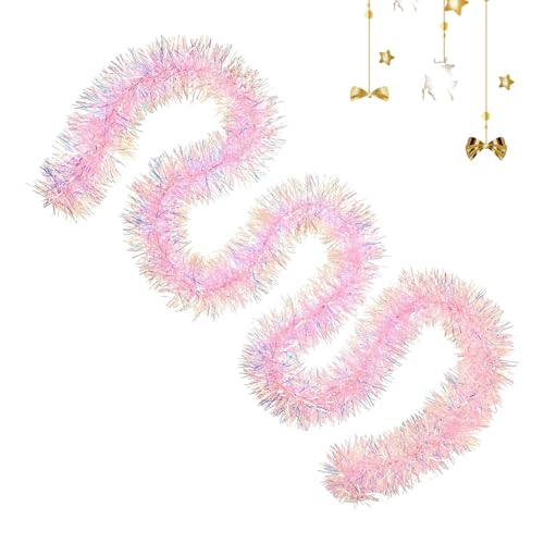 ETUCYNG Rosa Girlande,198 cm Rosa Irisierende Weihnachtsbaum-Girlande | Wohnraumdekor Party Banner Hintergrunddekoration für Hochzeit Geburtstag Garten Kamin Terrasse Hof ETUCYNG Rosa Girlande,198 cm Rosa Irisierende Weihnachtsbaum-Girlande | Wohnraumdekor Party Banner Hintergrunddekoration für Hochzeit Geburtstag Garten Kamin Terrasse Hof von ETUCYNG