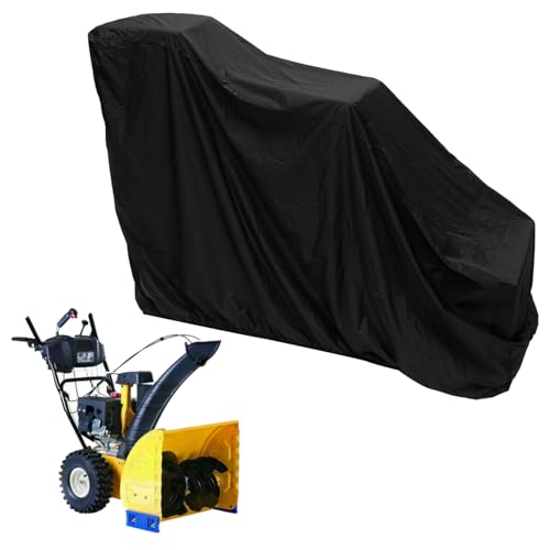 ETUCYNG Schneegebläseabdeckung Hochleistungs - 210d Stoff Outdoor Schneewerferabdeckung, uv Schutz wetterfester Aufbewahrung für Auffahrt Garage Schuppen Garten Winter Frühling von ETUCYNG
