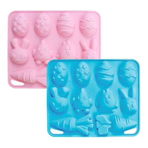 ETUCYNG Schokoladenhasen-Form – wiederverwendbare Backform mit 10 Mulden, Osterhasen, Karotten-Backformen – für Kuchen, Fondant, , Dessert, Mousse, Cupcakes, , Kekse, Schokolade, Zuhause ETUCYNG Schokoladenhasen-Form – wiederverwendbare Backform mit 10 Mulden, Osterhasen, Karotten-Backformen – für Kuchen, Fondant, , Dessert, Mousse, Cupcakes, , Kekse, Schokolade, Zuhause von ETUCYNG