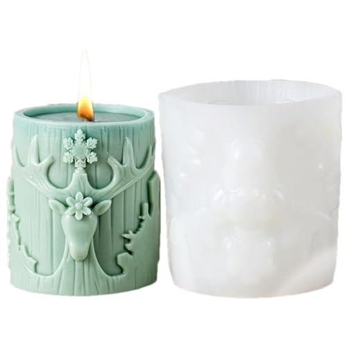 ETUCYNG Silikonform für Kerzen, Tannenzapfen, Kerzenform, Weihnachtsbaumkerzenform, Weihnachtskerzenformen für Kerzenherstellung, sichere Materialien ETUCYNG Silikonform für Kerzen, Tannenzapfen, Kerzenform, Weihnachtsbaumkerzenform, Weihnachtskerzenformen für Kerzenherstellung, sichere Materialien von ETUCYNG