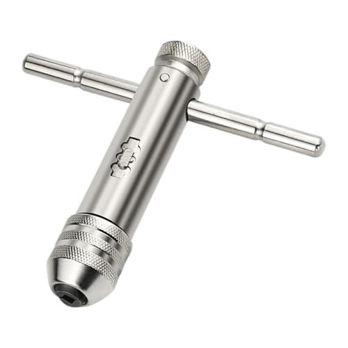 ETUCYNG T-Griff-Schraubenschlüssel – flexibler Ratschen-T-Griff, Windeisen mit Ratsche, Mehrzweck-Gewindeschneidwerkzeug für Gewindebearbeitung, Anziehen ETUCYNG T-Griff-Schraubenschlüssel – flexibler Ratschen-T-Griff, Windeisen mit Ratsche, Mehrzweck-Gewindeschneidwerkzeug für Gewindebearbeitung, Anziehen von ETUCYNG