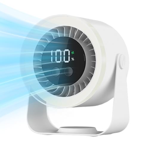 ETUCYNG Tischventilatoren Kühlung - Geräuscharmes Kühlgebläse Mit 10 Stufen | USB-aufladbarer Luftzirkulator für Wohnung Arbeitsplatz Studenten Belüftung ETUCYNG Tischventilatoren Kühlung - Geräuscharmes Kühlgebläse Mit 10 Stufen | USB-aufladbarer Luftzirkulator für Wohnung Arbeitsplatz Studenten Belüftung von ETUCYNG