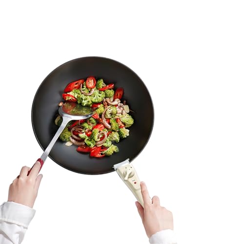ETUCYNG Topfgriffe | Pfannengriff - Hitzebeständiger Austauschgriff Ersatz | Für Kochgeschirr Herd Ofen Haushalt Küche Camping Outdoor-Kochen von ETUCYNG