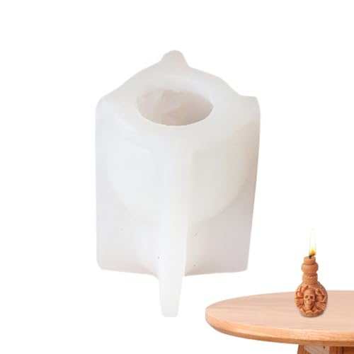 ETUCYNG Totenkopf-Kerzenformen aus Silikon – Gruselige Totenkopf-Backform | Skelett-Epoxidharz-Gussform, Seifenformen für Schokolade, Süßigkeiten, Kuchen, Dekoration, Gips, Ton ETUCYNG Totenkopf-Kerzenformen aus Silikon – Gruselige Totenkopf-Backform | Skelett-Epoxidharz-Gussform, Seifenformen für Schokolade, Süßigkeiten, Kuchen, Dekoration, Gips, Ton von ETUCYNG