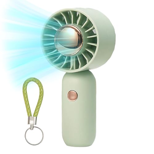 ETUCYNG Tragbarer Handventilator - Tragbarer Reiseventilator Zur Abkühlung | Mit Lanyard Für Frauen Männer Kinder Innenbereich Camping Outdoor von ETUCYNG