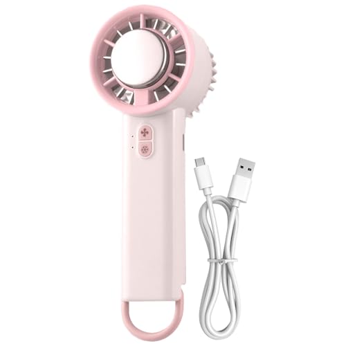 ETUCYNG Tragbarer Ventilator,Leistungsstarker Tragbarer Ventilator - 3 Stufen Leiser Lüfter Mit Licht Für Camping Auto Schreibtisch Golf Und Zuhause von ETUCYNG