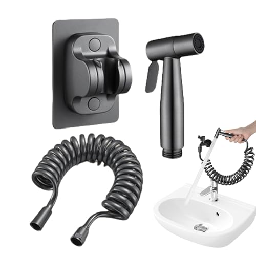 ETUCYNG WC Bidet Sprayer | Hand WC Sprüher Aufsatz mit Schlauch - Auslaufsicherer Anschluss, Wassersparendes Reinigungswerkzeug für Babywäsche Haustier Baden Postpartum Pflege Camping Hygiene ETUCYNG WC Bidet Sprayer | Hand WC Sprüher Aufsatz mit Schlauch - Auslaufsicherer Anschluss, Wassersparendes Reinigungswerkzeug für Babywäsche Haustier Baden Postpartum Pflege Camping Hygiene von ETUCYNG