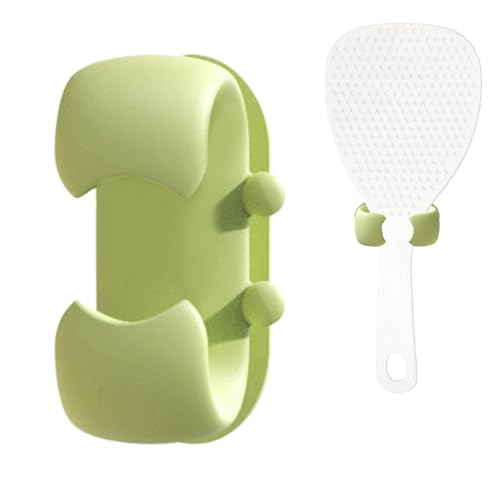 ETUCYNG Wandhalterung Für Reisloeffel,Klebe Spatulenhalter | Niedlicher Spatelmagnet | Für Herd Arbeitsplatte Balkon Kaffeebar Badezimmer Restaurant ETUCYNG Wandhalterung Für Reisloeffel,Klebe Spatulenhalter | Niedlicher Spatelmagnet | Für Herd Arbeitsplatte Balkon Kaffeebar Badezimmer Restaurant von ETUCYNG