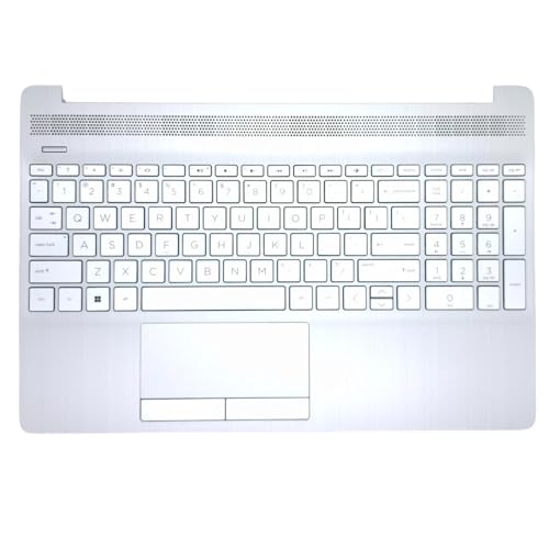 New Genuine Replacement for HP 15-DW3003NE 15-DW0049NM, 15-DW3001NY 15-DW0044UR, 15-DW3002NP 15-DW0046UR Laptop Upper Cover Silver Palmrest Top Case with Non-Backlit US Layout and Trackpad New Genuine Replacement for HP 15-DW3003NE 15-DW0049NM, 15-DW3001NY 15-DW0044UR, 15-DW3002NP 15-DW0046UR Laptop Upper Cover Silver Palmrest Top Case with Non-Backlit US Layout and Trackpad von EU-SOURCING