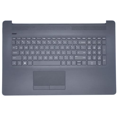 New Non-Backlit QWERTY Keyboard Compatible with HP 17-BY3357NG, 17-BY3358NG, 17-BY3400ND, 17-BY3401NG, 17-BY3405ND, 17-BY3420ND, 17-BY3421NG Laptop Black Texture Palmrest Cover US Layout Touch Pad New Non-Backlit QWERTY Keyboard Compatible with HP 17-BY3357NG, 17-BY3358NG, 17-BY3400ND, 17-BY3401NG, 17-BY3405ND, 17-BY3420ND, 17-BY3421NG Laptop Black Texture Palmrest Cover US Layout Touch Pad von EU-SOURCING