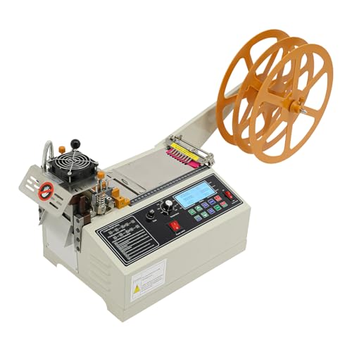 Automatische Gurtschneidemaschine mit Heiß und Kaltschneider 400W Kalt Messer Band Schneidemaschine Gurte Warme Maschine Zum Schneiden von Seilen und Bändern von EUAIIPull