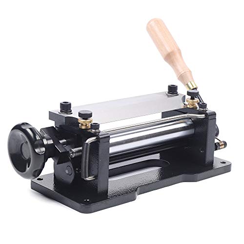 EUAIIPull Manuelle Lederschälmaschine Schälmaschine mit Dicke Einstellbar 2-6mm Lederspalter Kantenschäler Schäler Leder Peeling Werkzeug 24 * 10,5 * 7cm EUAIIPull Manuelle Lederschälmaschine Schälmaschine mit Dicke Einstellbar 2-6mm Lederspalter Kantenschäler Schäler Leder Peeling Werkzeug 24 * 10,5 * 7cm von EUAIIPull