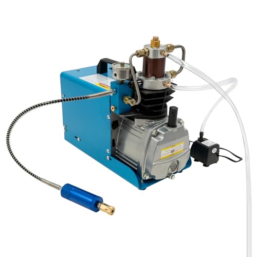 PCP Kompressor Automatisch Luftkompressor-Pumpe 1800W 300Bar mit Öl-Wasser-Trenner 100L/min Elektrische Luftpumpe Hochdruckluftpumpe Kompressorpumpe für Automobile Rohre von EUAIIPull