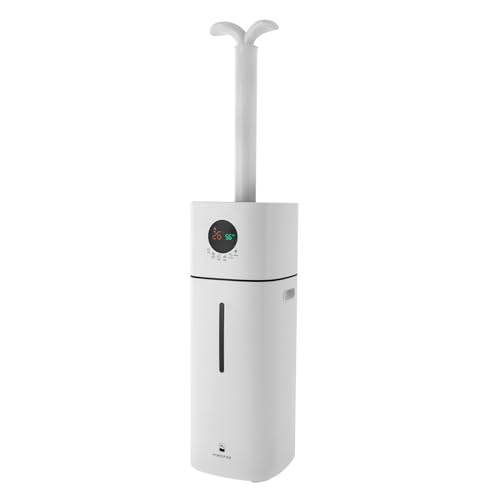 Smart Luftbefeuchter 16L Tank mit UV-Lampe, Timer und Fernbedienung Top-Fill Ultraschall Humidifier 3 Stufen Einstellbar für Zuhause Fitnessstudio Büro Hotel von EUAIIPull