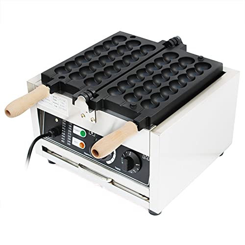 Waffelbissen Elektrisch 1500W Antihaftbeschichtung Kommerzielle Waffle Maker Machine mit Timer 50-300°C Edelstahl Bubble für Restaurants Imbissstände Waffelbissen Elektrisch 1500W Antihaftbeschichtung Kommerzielle Waffle Maker Machine mit Timer 50-300°C Edelstahl Bubble für Restaurants Imbissstände von EUAIIPull