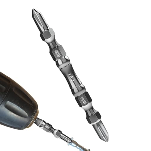Doppelseitige Schraubendreher-Bits, Schraubendreher-Bits für Akku-Bohrschrauber | Kopfbohrer - Reverse Bohrer Bits Kleine Flache Bit Elektrische Schraubendreher Hex Bits Starke Magnetische Kein Gesche Doppelseitige Schraubendreher-Bits, Schraubendreher-Bits für Akku-Bohrschrauber | Kopfbohrer - Reverse Bohrer Bits Kleine Flache Bit Elektrische Schraubendreher Hex Bits Starke Magnetische Kein Gesche von EUBEISAQI