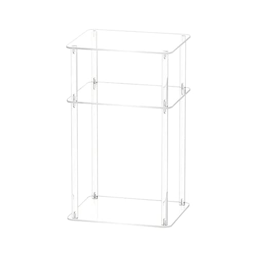 EUBEISAQI Beistelltische für kleine Räume, transparenter Acryl-Beistelltisch, multifunktionales Organizer-Regal für Hotel, Schlafsaal, Wohnung, Restaurant, Badezimmer, Wohnzimmer, Miete EUBEISAQI Beistelltische für kleine Räume, transparenter Acryl-Beistelltisch, multifunktionales Organizer-Regal für Hotel, Schlafsaal, Wohnung, Restaurant, Badezimmer, Wohnzimmer, Miete von EUBEISAQI
