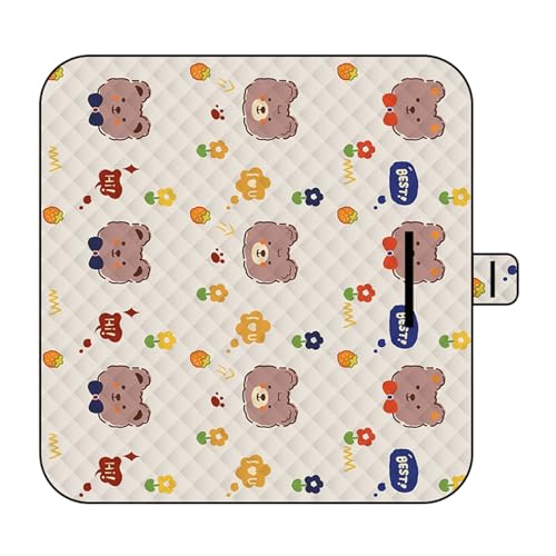 EUBEISAQI Picknickdecke Wasserdicht, Reisepicknickdecke, Süße Tiermuster Decke 150x198cm Sanddicht Für Baby Spielzeit Park EUBEISAQI Picknickdecke Wasserdicht, Reisepicknickdecke, Süße Tiermuster Decke 150x198cm Sanddicht Für Baby Spielzeit Park von EUBEISAQI