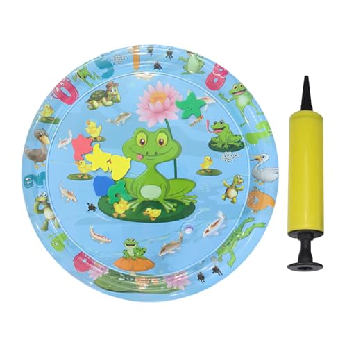 EUBEISAQI Wassersensorische Matte für Katzen, wassergefüllte Katzenmatte, mit Pumpe, aufblasbares Pad, verdicktes PVC, auslaufsicher, Kühlung für Haustiere, Hunde, Tiere EUBEISAQI Wassersensorische Matte für Katzen, wassergefüllte Katzenmatte, mit Pumpe, aufblasbares Pad, verdicktes PVC, auslaufsicher, Kühlung für Haustiere, Hunde, Tiere von EUBEISAQI