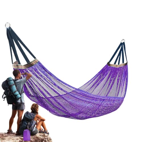 Hängematten für draußen | Campingmöbel Baumhängematte | Tragbare Baumschaukel mit starker Tragfähigkeit für Outdoor Hinterhof Garten Balkon Wandern Meditation Reisen von EUBEISAQI