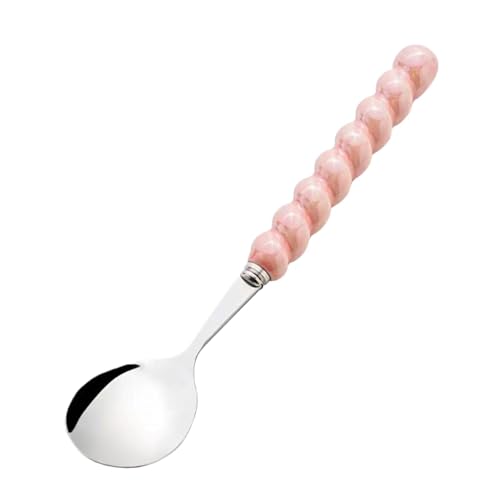 Menülöffel, Küchenlöffel | Restaurant-Suppenlöffel mit Perlengriff | Hotel-Dessert-Teelöffel mit bequemem Griff für Zuhause, Café, Hotel, Restaurant Menülöffel, Küchenlöffel | Restaurant-Suppenlöffel mit Perlengriff | Hotel-Dessert-Teelöffel mit bequemem Griff für Zuhause, Café, Hotel, Restaurant von EUBEISAQI