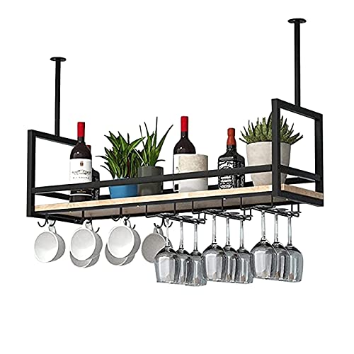 EUEIQCBZ HAUBED WEINGLASSENHALTER DER DECEILE Monter RARKESTELLUNG Industrial Stil 2 Tiger Edelstahl Deckenhalterstange für Restaurantbars hängende dekorative Blumenständer (Farbe: Silber, Größe: EUEIQCBZ HAUBED WEINGLASSENHALTER DER DECEILE Monter RARKESTELLUNG Industrial Stil 2 Tiger Edelstahl Deckenhalterstange für Restaurantbars hängende dekorative Blumenständer (Farbe: Silber, Größe: von EUEIQCBZ